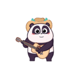 Panda Pange 音楽家（個別スタンプ：11）