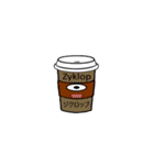 コーヒーカップ :)（個別スタンプ：24）