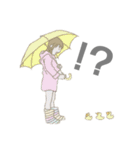 ナチュラル大人スタンプ（個別スタンプ：3）