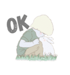 ナチュラル大人スタンプ（個別スタンプ：6）