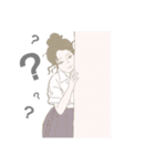 ナチュラル大人スタンプ（個別スタンプ：14）