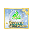 年末年始☆光のクリスマス☆動く！（個別スタンプ：9）