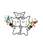 猫の集合体『GATHERING』（個別スタンプ：1）