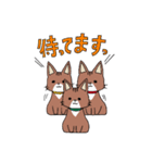 うちのソマリさん親子スタンプ（個別スタンプ：3）