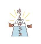 うちのソマリさん親子スタンプ（個別スタンプ：11）