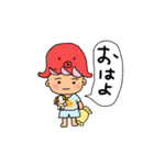 タコかぶりちゃん（個別スタンプ：3）