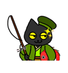黒猫(ネロ10～年末年始～)（個別スタンプ：3）