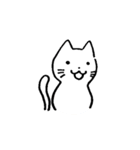 相づち上手な猫（台詞なしver.）（個別スタンプ：1）