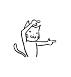 相づち上手な猫（台詞なしver.）（個別スタンプ：8）