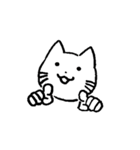 相づち上手な猫（台詞なしver.）（個別スタンプ：9）