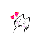 相づち上手な猫（台詞なしver.）（個別スタンプ：15）