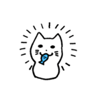 相づち上手な猫（台詞なしver.）（個別スタンプ：16）
