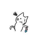 相づち上手な猫（台詞なしver.）（個別スタンプ：18）