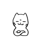相づち上手な猫（台詞なしver.）（個別スタンプ：26）