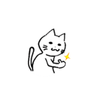 相づち上手な猫（台詞なしver.）（個別スタンプ：35）