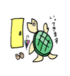 ゆるいネコや生き物達の日々（個別スタンプ：5）