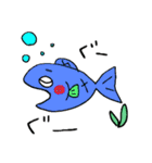 ゆるいネコや生き物達の日々（個別スタンプ：14）