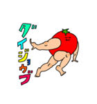 muscle muscle tomato（個別スタンプ：22）