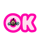 天使のコマツさん（個別スタンプ：5）