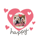 ブルドッグのぶるお＆ガジラ♡ラブラブ♡（個別スタンプ：23）