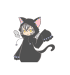 †くろねこ†さん（個別スタンプ：2）