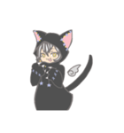 †くろねこ†さん（個別スタンプ：5）