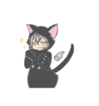 †くろねこ†さん（個別スタンプ：6）