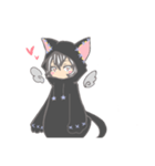 †くろねこ†さん（個別スタンプ：8）