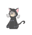 †くろねこ†さん（個別スタンプ：10）