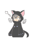 †くろねこ†さん（個別スタンプ：11）
