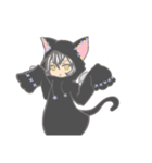 †くろねこ†さん（個別スタンプ：12）