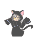 †くろねこ†さん（個別スタンプ：14）
