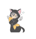 †くろねこ†さん（個別スタンプ：16）
