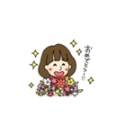 ふみよちゃんスタンプ2（個別スタンプ：4）