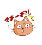 手書き ヲタ猫（個別スタンプ：12）