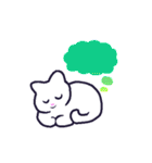 文字無しネコスタンプ（個別スタンプ：8）