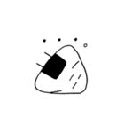 おにぎりさんと、たくあんくん（個別スタンプ：4）