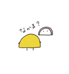 おにぎりさんと、たくあんくん（個別スタンプ：34）