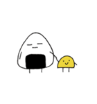 おにぎりさんと、たくあんくん（個別スタンプ：36）