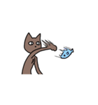 スリムなねこさん2（個別スタンプ：33）