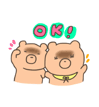 ふたごのチャウチャウ（冬バージョン）（個別スタンプ：8）