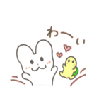 うっちゃん、うさ道を行く 〜冬〜（個別スタンプ：22）