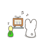 うっちゃん、うさ道を行く 〜冬〜（個別スタンプ：35）