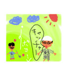 ストロベリーピーチパルフェなっつ05（個別スタンプ：8）