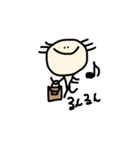 あきおくん(ウーパールーパー)の日常①（個別スタンプ：4）