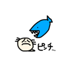 あきおくん(ウーパールーパー)の日常①（個別スタンプ：6）