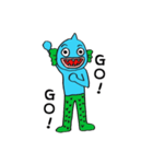 半魚人のぎょっさん 2（個別スタンプ：15）