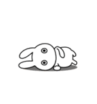 ノーコメントうさぎ（個別スタンプ：23）