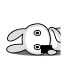 ノーコメントうさぎ（個別スタンプ：24）