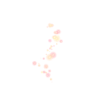キラキラの軌跡スタンプ（個別スタンプ：7）